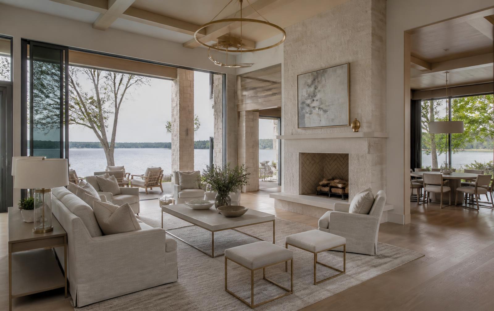 The interior conversation. — The Point at Lake Norman